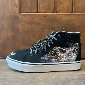 VANS Discovery Channel x ComfyCush Sk8-Hi 'Project Cat' Men’s Size 9.5